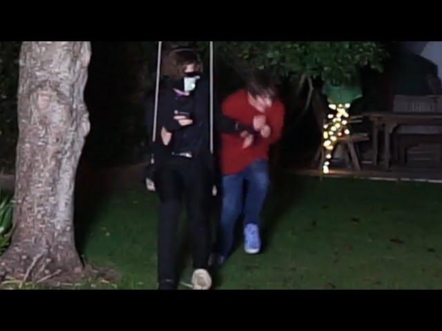 Ranboo And Tubbo on a swing outside in a suit || Funny Moment's