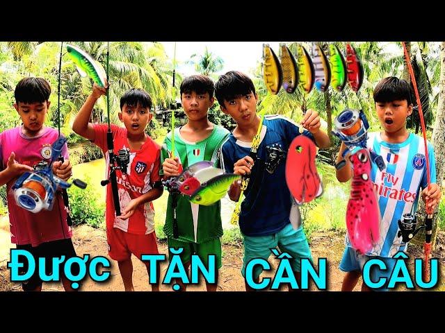 Niềm Vui Lớn Khi Cả Team Được Anh Tư khải Tặng Cần Câu Máy Mới