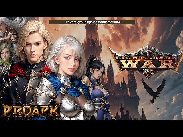 Light and Dark War Gameplay Android / iOS