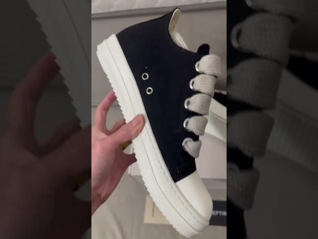 Review of  Rick Owens Low-Top Sneakers