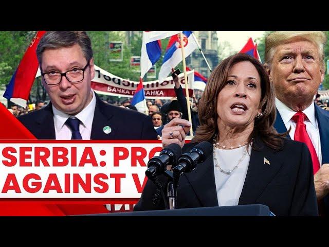 Serbët shokojnë Vuçiç! SHBA në ankth për Trump-Harris, sondazhet e fundit