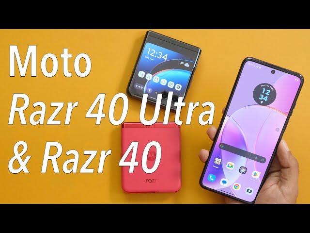 Moto Razr 40 & Ultra Unboxing & Overview - Best Flip Phones?