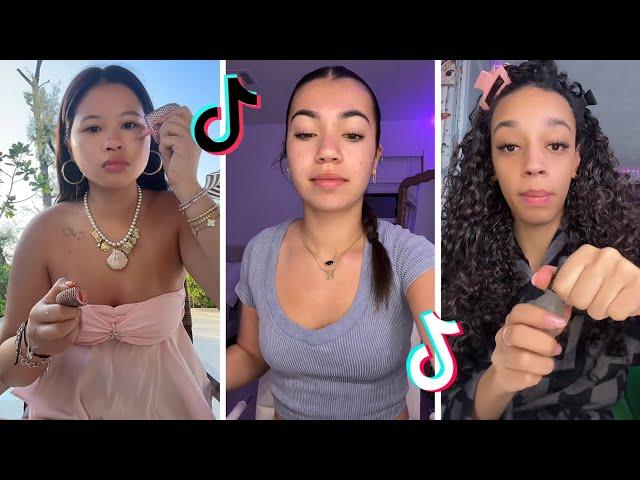 Makeup Tutorial Tiktok Compilation - GRWM  ( Get Ready With Me ) ️(Skincare, Makeup, Outfits) 1264