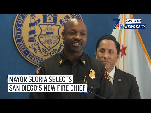 Wed. June 12 | Mayor Gloria selects city's new fire chief | NBC 7 San Diego