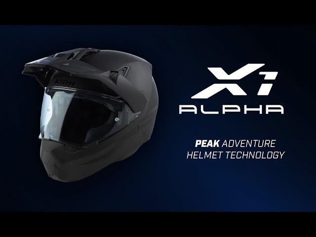 KLIM X1 Alpha Helmet: Peak Adventure Technology.