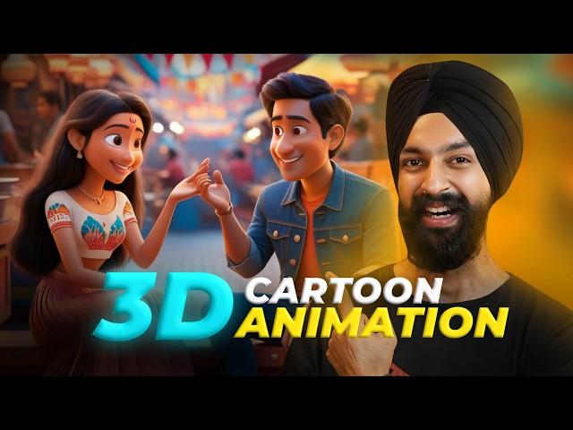 FREE 3D Cartoon Animation Videos  using Ai Tools #ai #aitools