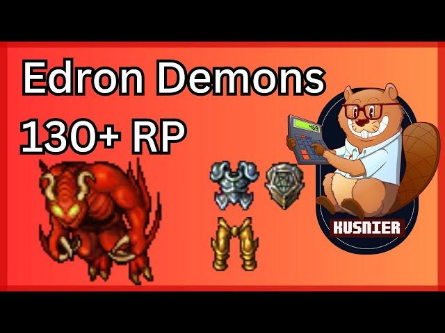 Edron Demons | 130+ Paladin | Tibia