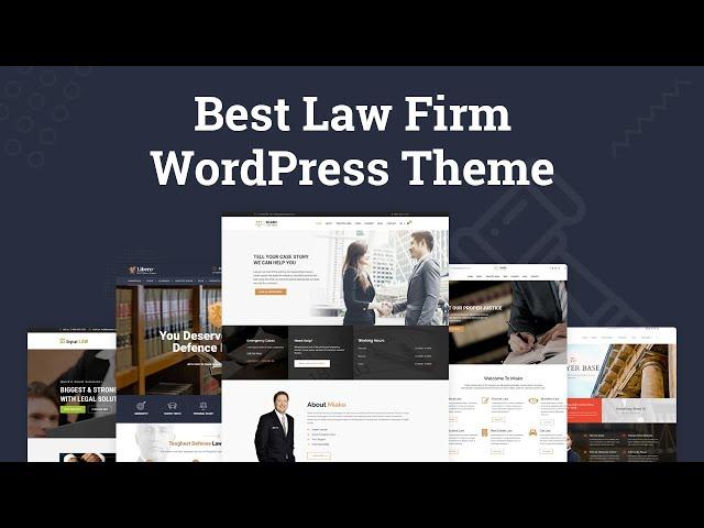 Create Lawyer Website Using Best Law Firm WordPress Theme