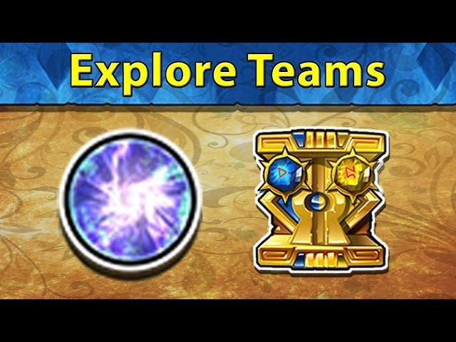 Gems of War: Quick Explore Traitstone+Soul Farming Teams