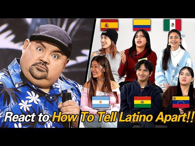 5 Latin American & Spanish React to 'How To Tell Latino Apart!' by Gabriel Iglesias!!