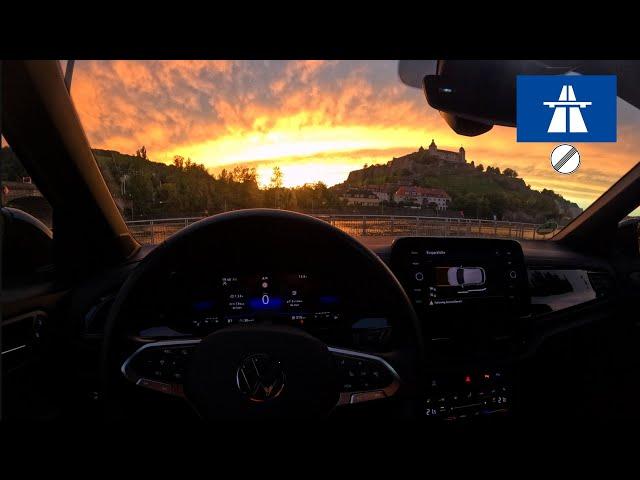 Ultimate DAWN POV Drive | 2024 Volkswagen TRoc | 150 PS | ASMR | German Autobahn | Topspeed