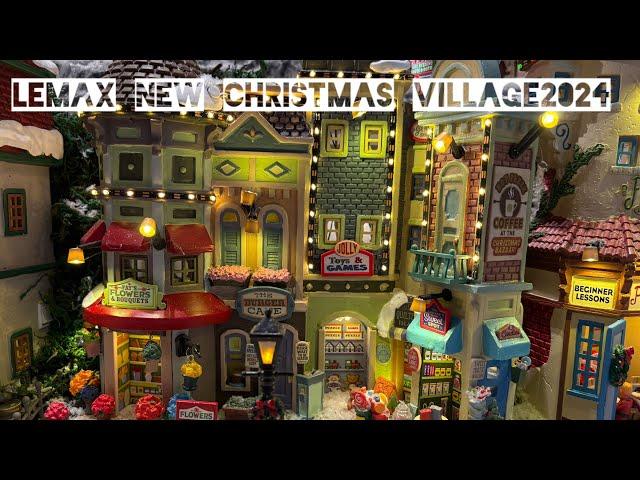 #lemax THE LEMAX CHRISTMAS VILLAGE 2024 & COLLECTION NEW ITEMS HAVE BEEN ADDED & NEW DESIGN!