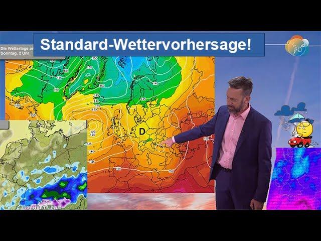 Standard-Wettervorhersage 02.-09.10.2024: Wolken, Wind & Regen mit Alpenschnee, dann milder mit Föhn