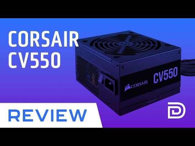 Corsair CV550 550 Watt 80+ Bronze Certified Fixed Cable Power Supply