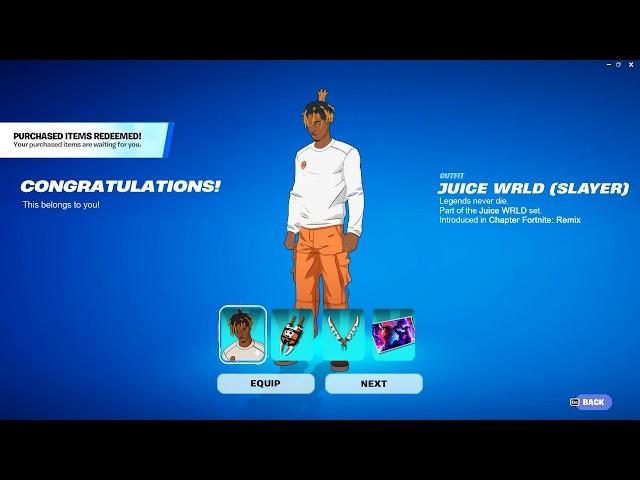 Fortnite’s *FREE* Juice WRLD Skin UNLOCKED!