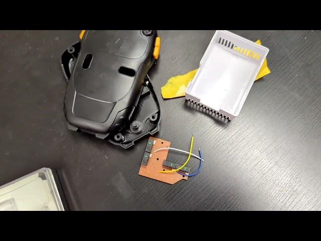 Converting a Wire controlled crane to a Wireless crane