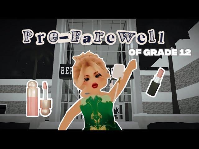 Pre-Farewell Of Grade 12 | skincare , Ready | Berry ave | Cherry RP