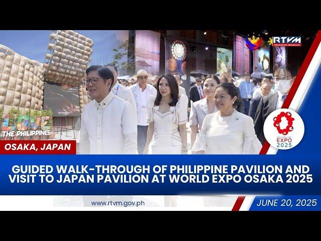 Guided Walk-through of Philippine Pavilion and Visit to Japan Pavilion at World Expo Osaka 2025