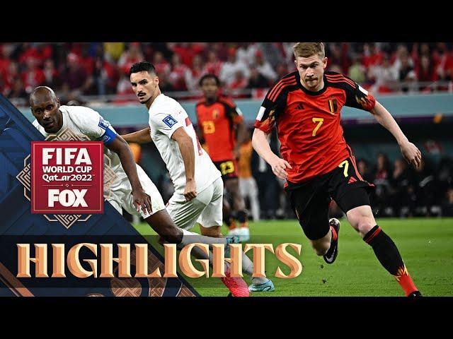 Belgium vs. Canada Highlights | 2022 FIFA World Cup