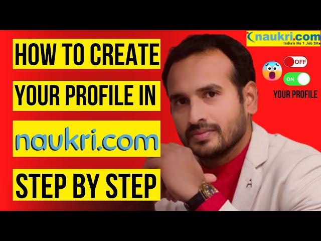 How To Create Your Profile in naukri.com | Fresher | Experienced | Must Know Settings