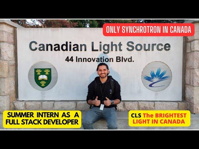 My Summer Internship at Canadian Light Source | Full Stack Developer | University of Saskatchewan