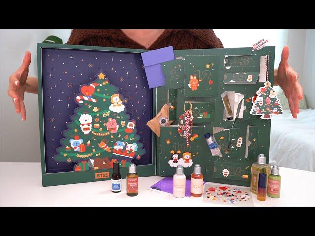 Unboxing BT21 x L'Occitane advent calendar! 