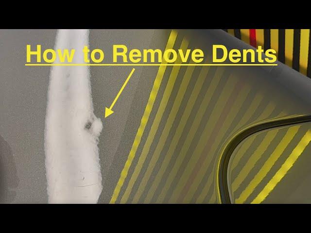 How to Remove Small Dents Paintless Dent Repair PDR