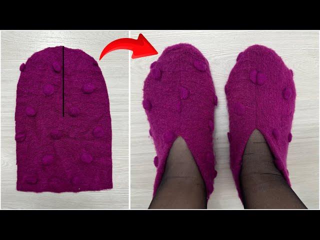 No YouTuber has shown you how to sew socks like this, it's very easy even for beginners