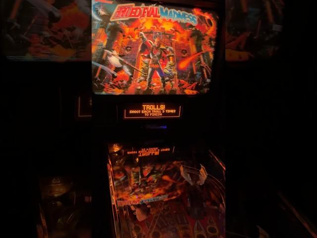 Medieval Madness pinball machine tryout #new #gaming #2025 #arcade #review #gameplay