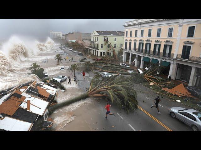 Chaos in UK and Ireland! Historic Storm Eowyn destroys everything, Europe is shocked