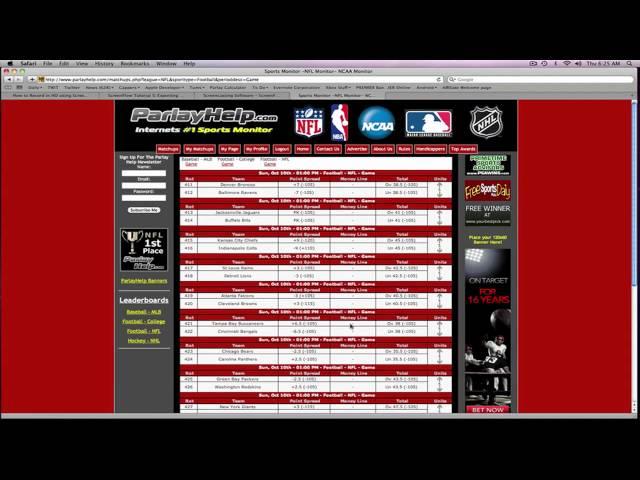 ParlayHelp.com NEW Automated Lines