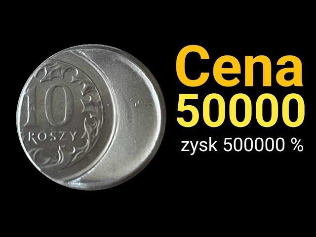 10 groszy Destrukt niecentryczne bicie Cena 50000 groszy zysk 500000 % #Destrukt