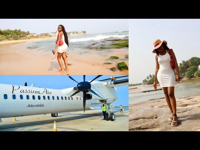 I Flew From Accra To Takoradi To Visit My Favorite Beach | African Beach | TAKORADI-GHANA 