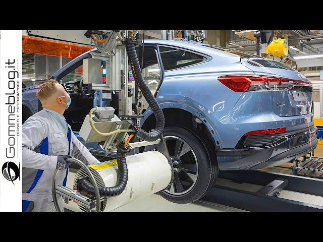 Audi Q4 e-tron ️ 2024 Production PROCESS Car Manufacturing