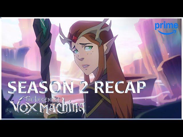 The Legend of Vox Machina Season 2 Recap | Prime Video