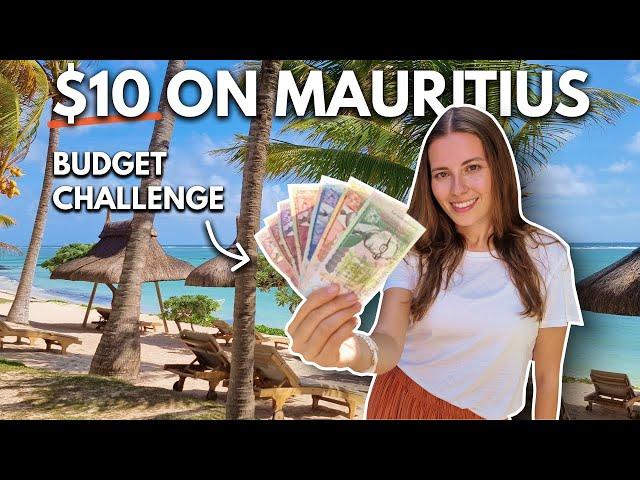 What Can $10 Get You on MAURITIUS?  (Budget Challenge in Grand Baie)