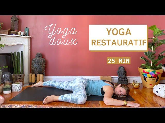 Yoga restauratif anti fatigue: reset profond (avec fond musical)