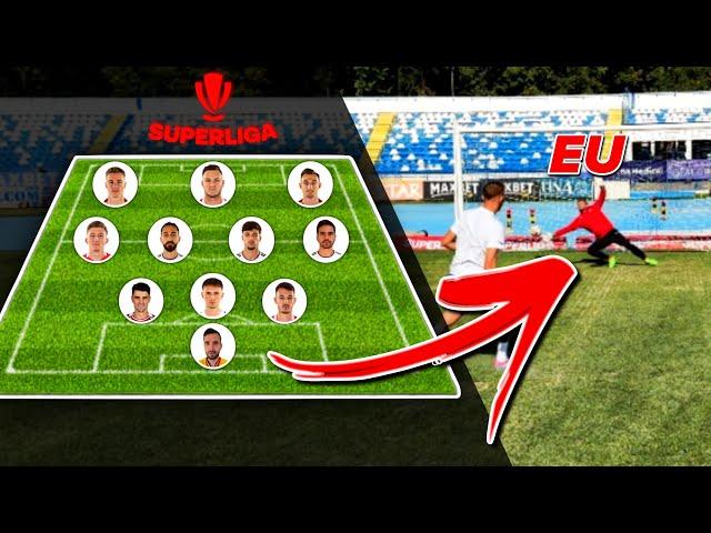 EU vs 11 JUCATORI DIN SUPERLIGA !! PENALTY CHALLENGE