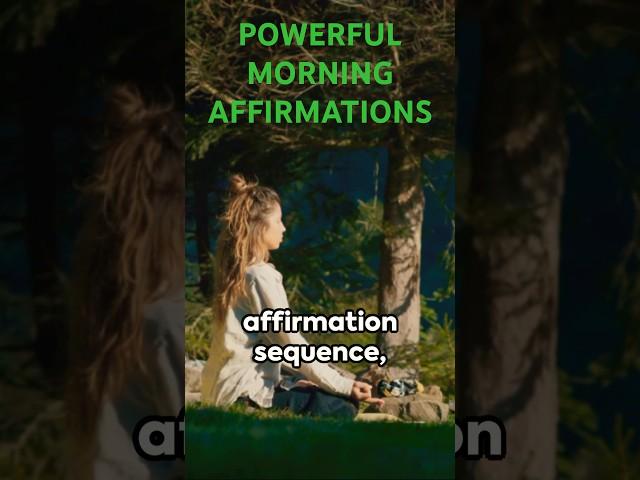 Start Your morning Right- Powerful Affirmation #motivation #motivationvideo #inspiration