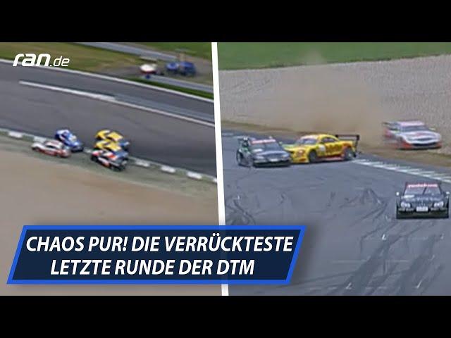 Massen-Dreher und Crash auf der Ziellinie! Die verrückteste letzte Runde der DTM | ran racing