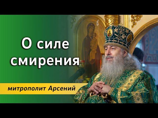 Проповедь митр. Арсения в день памяти преподобного Сергия Радонежского 8.10.23 г.