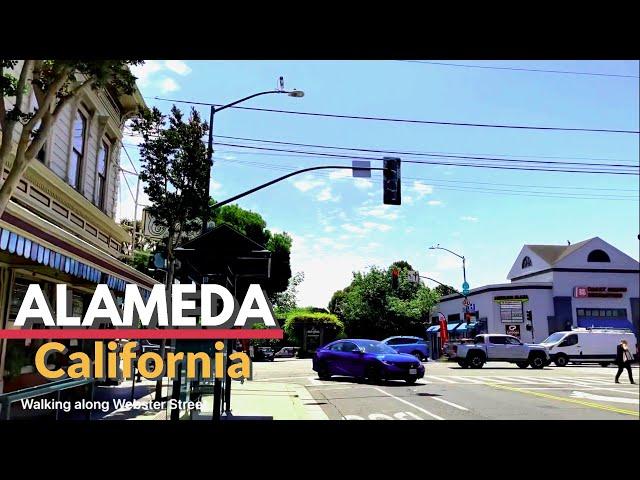 ALAMEDA, CLALIFORNIA - WALKING TOUR -  USA