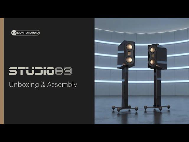 Studio 89 Unboxing & Assembly | Monitor Audio