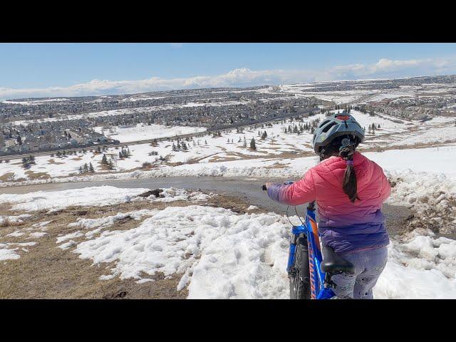 Zainab's First Mountain Bike Ride