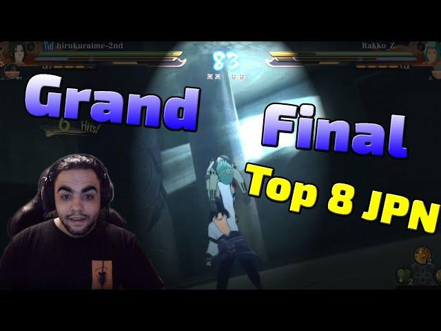 Top 8 Japan Tournament Finals Reaction | GODSPEED Sasuke - Naruto Storm 4