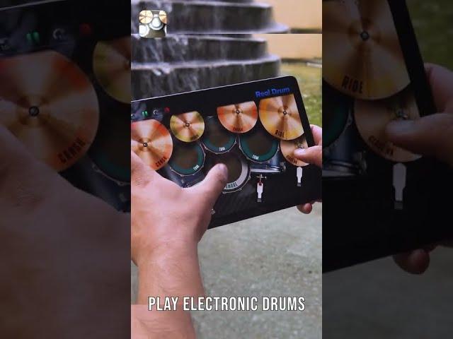 Real Drum: play electronic drums! Playback and Midi Mode 