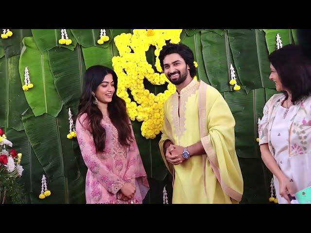 RASHMIKA MANDANNA New  Movie launch | RAINBOW | NRI Telugu TV