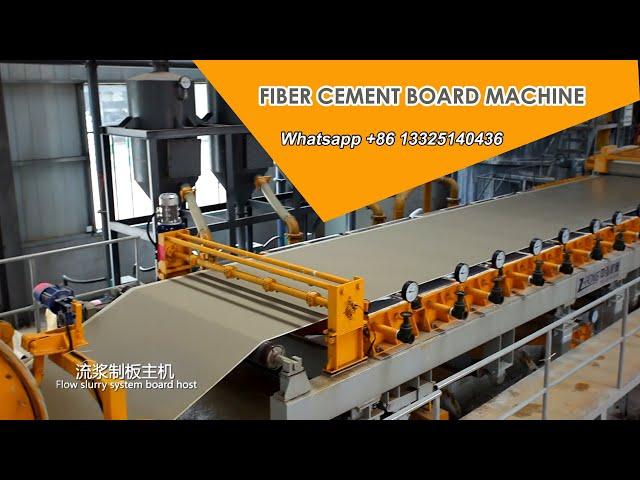 Siding Fiber cement board making machine with Autoclave