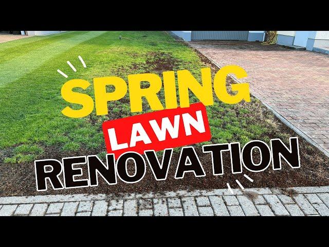 Spring Lawn Renovations are Risky...