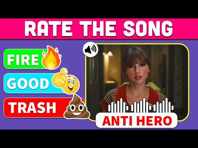 2023 Songs Tier List Challenge  | Rank the Top Songs 